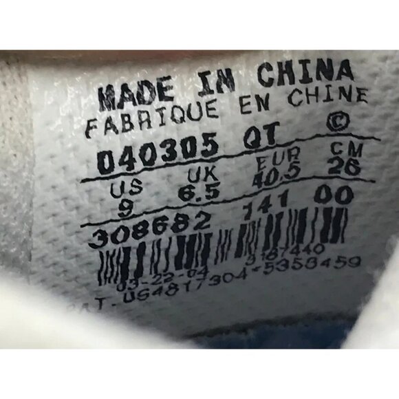 Nike Womens Airmax 2004 OG 308682 14 White Running Athletic Shoes Size US 9 - Picture 9 of 9